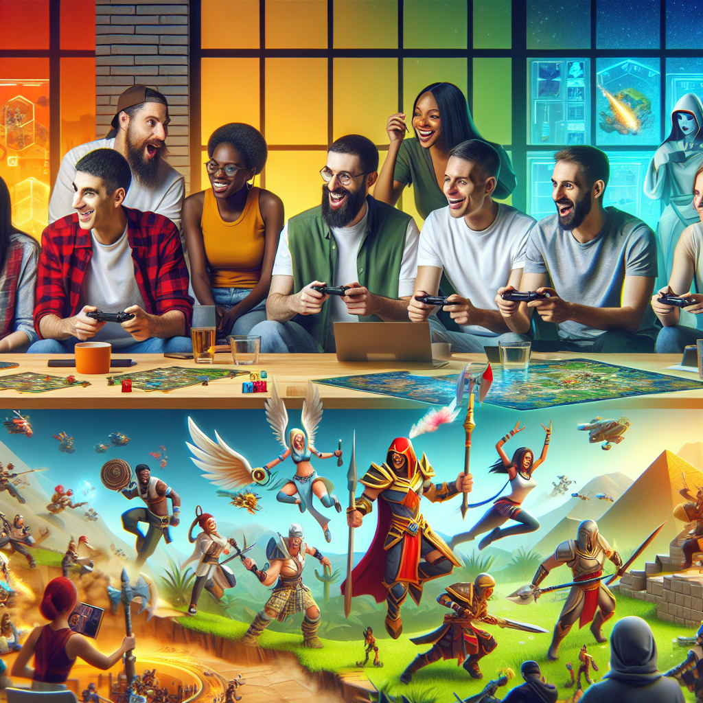 Engaging community and multiplayer features