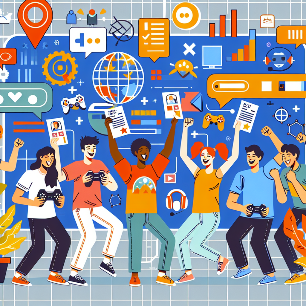 Players sharing their achievements on social media